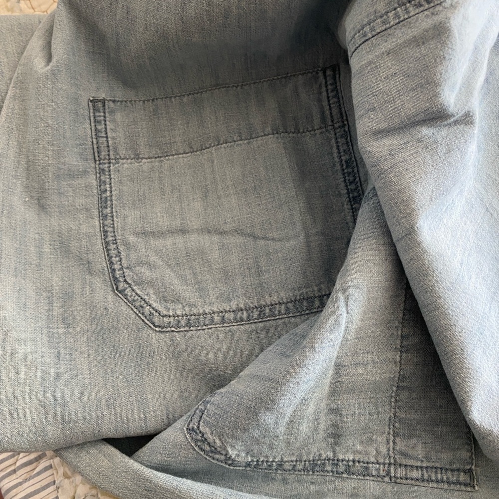 Madewell Women's Light Blue Denim Overalls - Picture 6 of 9
